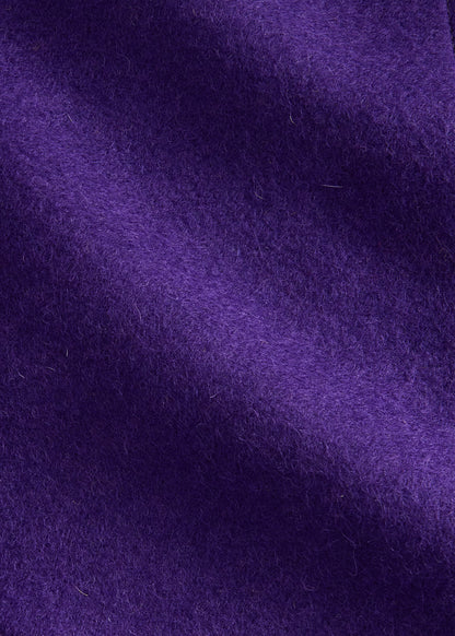 Wool Raw Edge Jacket Purple - Paul Stuart