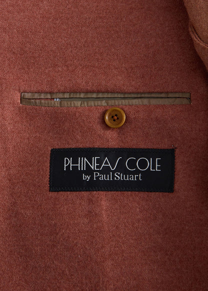 Wool & Cashmere Patch Pocket Jacket Gold - Paul Stuart