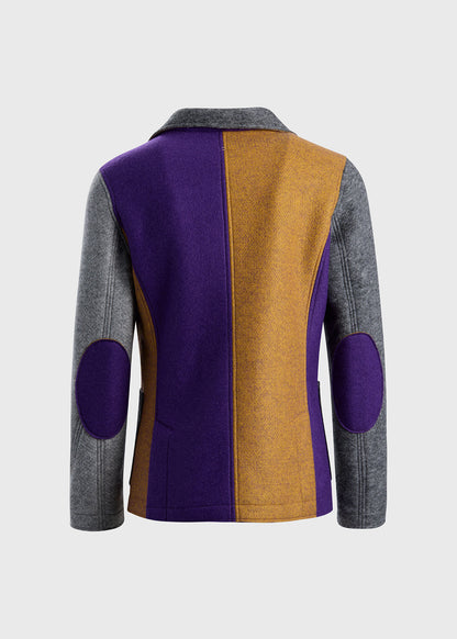 Colorblock Raw Edge Jacket Multi - Paul Stuart