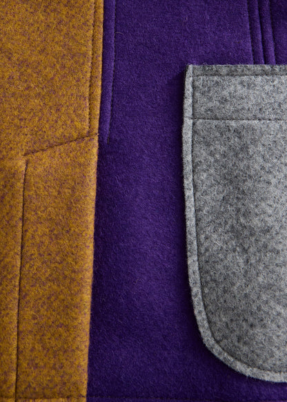 Colorblock Raw Edge Jacket Multi - Paul Stuart