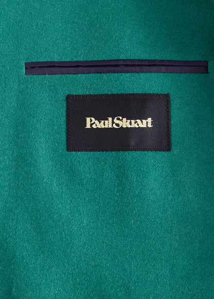 Double Breasted Wool Jacket Green - Paul Stuart