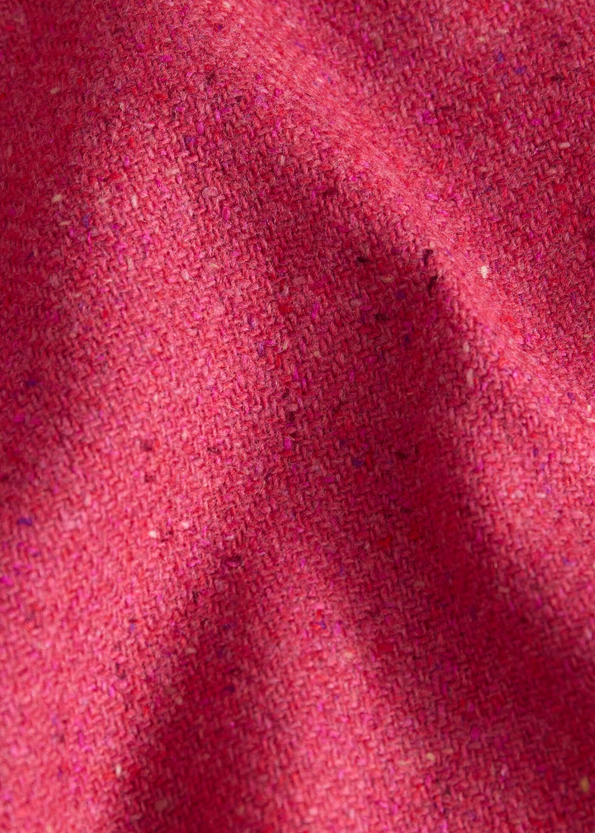 Tweed Jacket with Suede Finishing Raspberry - Paul Stuart