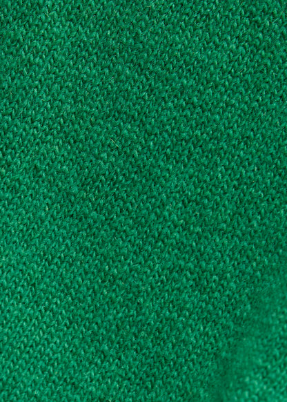 Wool Johnny Collar Pullover Green - Paul Stuart