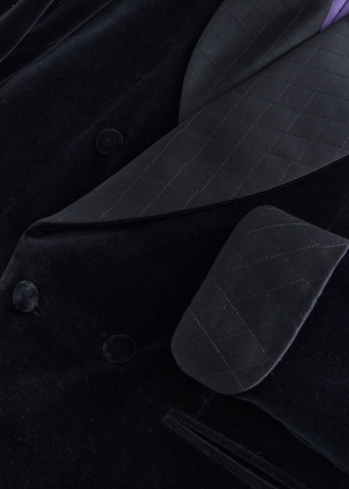 Velvet Shawl Collar Dinner Jacket Black - Paul Stuart