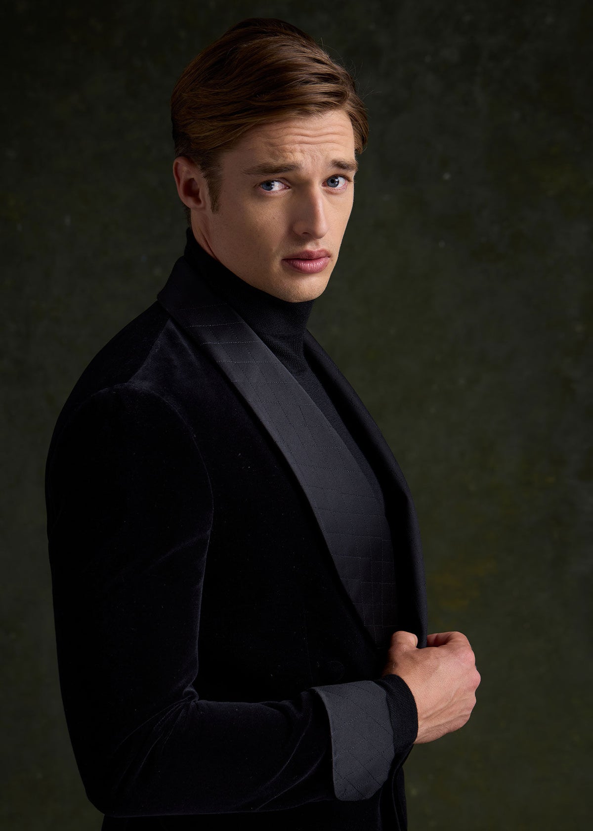 Velvet Shawl Collar Dinner Jacket Black - Paul Stuart
