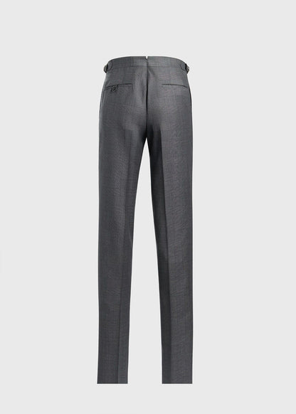 All Year Super 150s Wool Plaid Suit Grey - Paul Stuart