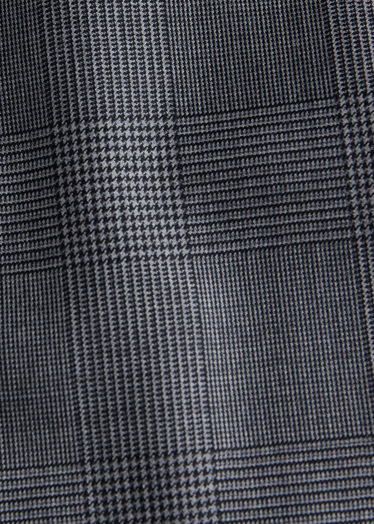 All Year Super 150s Wool Plaid Suit Grey - Paul Stuart