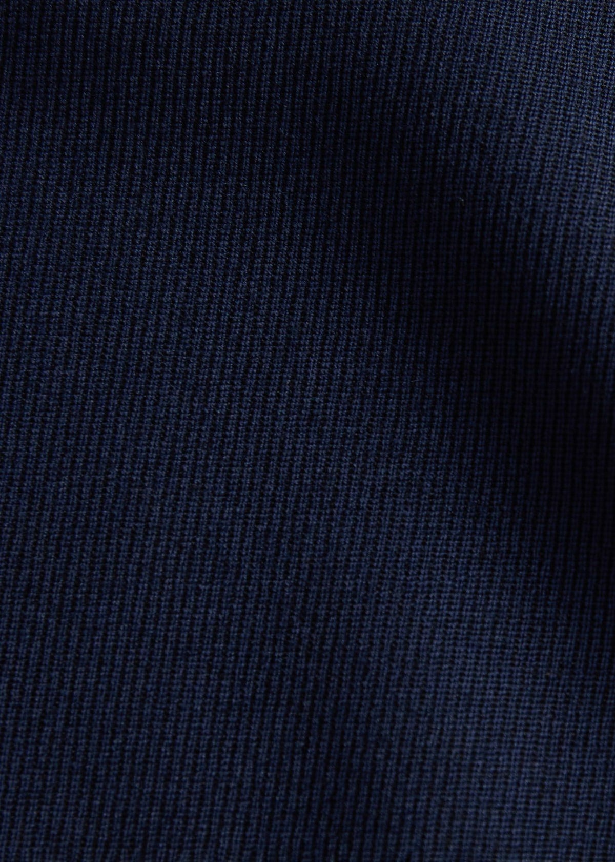 Wool Twill Double Breasted Suit Navy - Paul Stuart