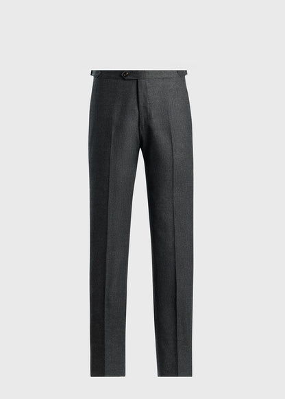 Double Breasted Wool Houndstooth Suit Olive - Paul Stuart