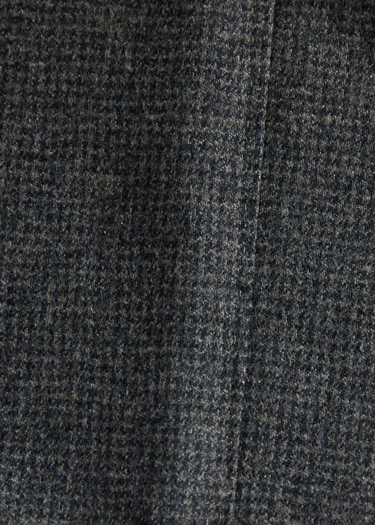 Double Breasted Wool Houndstooth Suit Olive - Paul Stuart