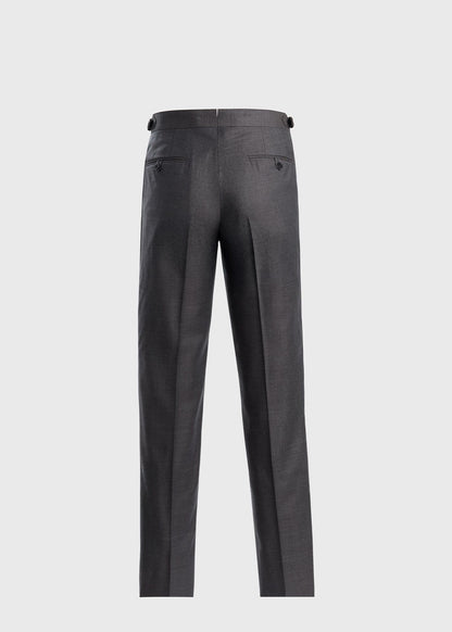 All Year Super 110s Wool Sharkskin Suit Taupe - Paul Stuart