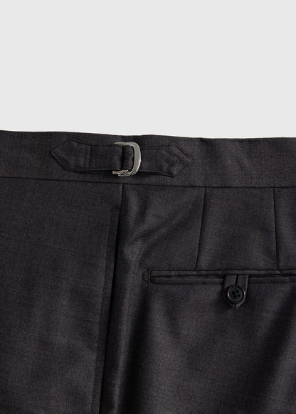 All Year Super 110s Wool Sharkskin Suit Taupe - Paul Stuart