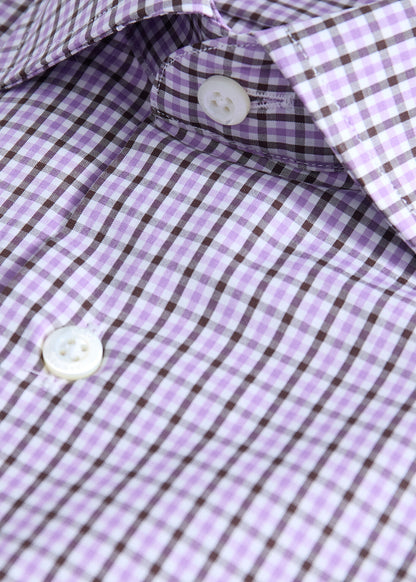 Small Check Sport Shirt Green - Paul Stuart