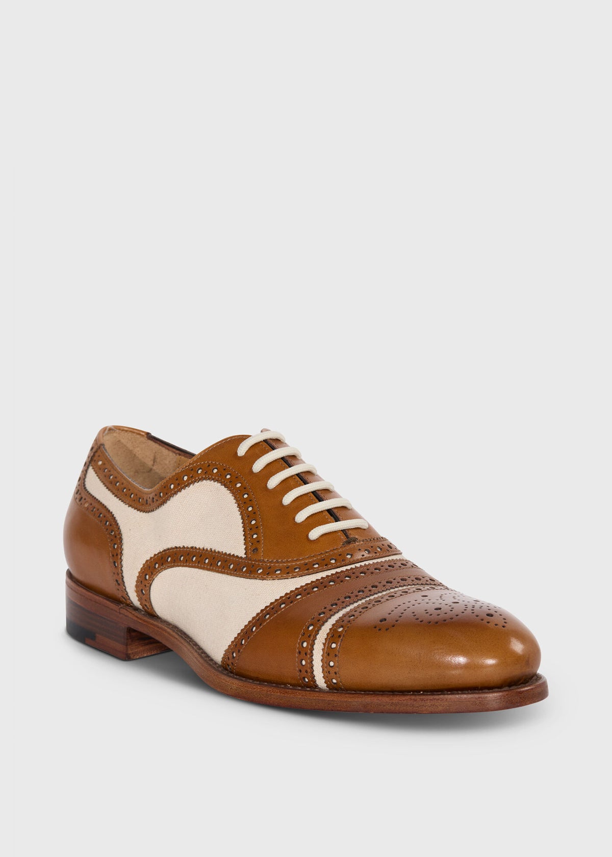 Specter Oxford Brogue Tan - Paul Stuart