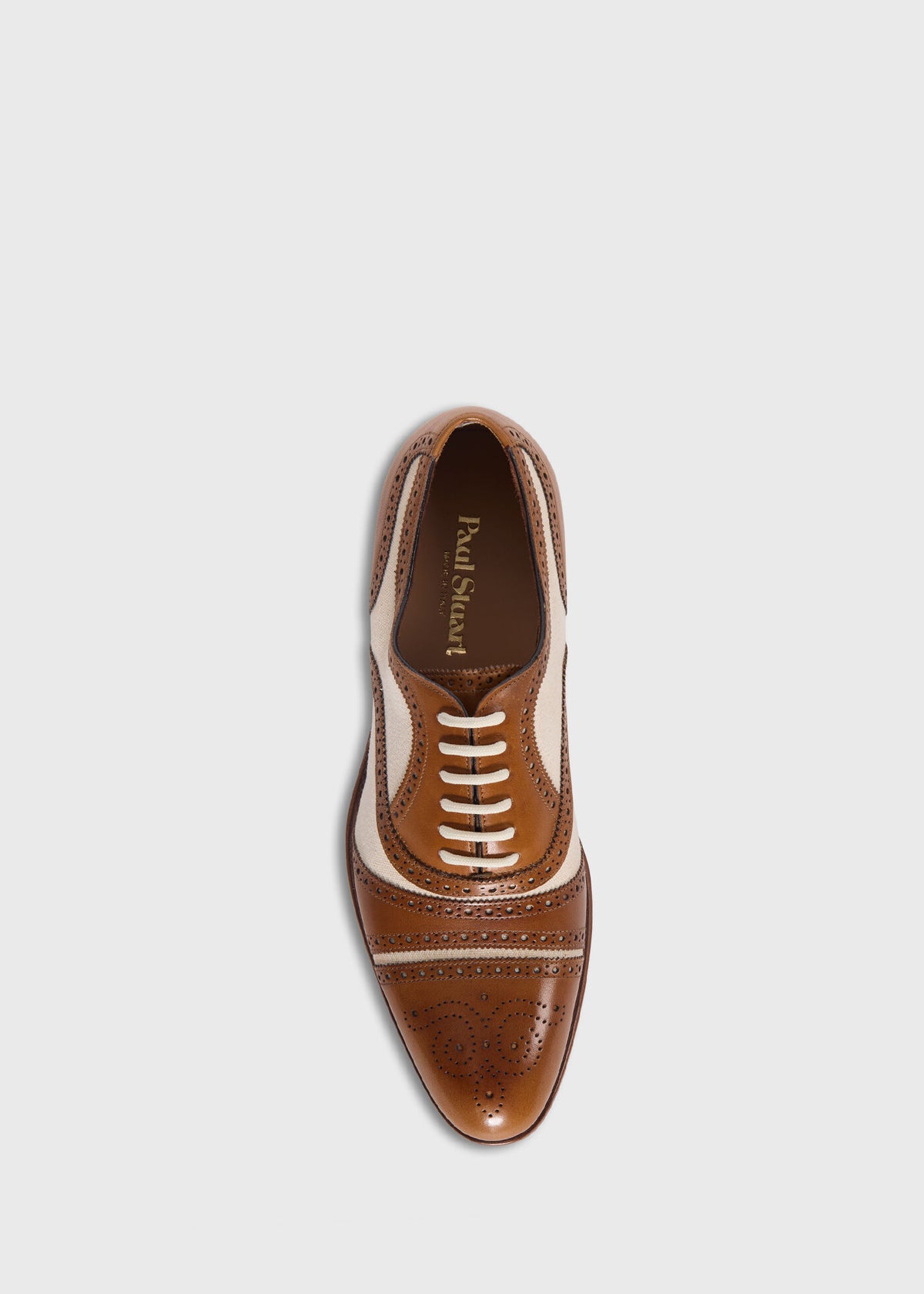 Specter Oxford Brogue Tan - Paul Stuart