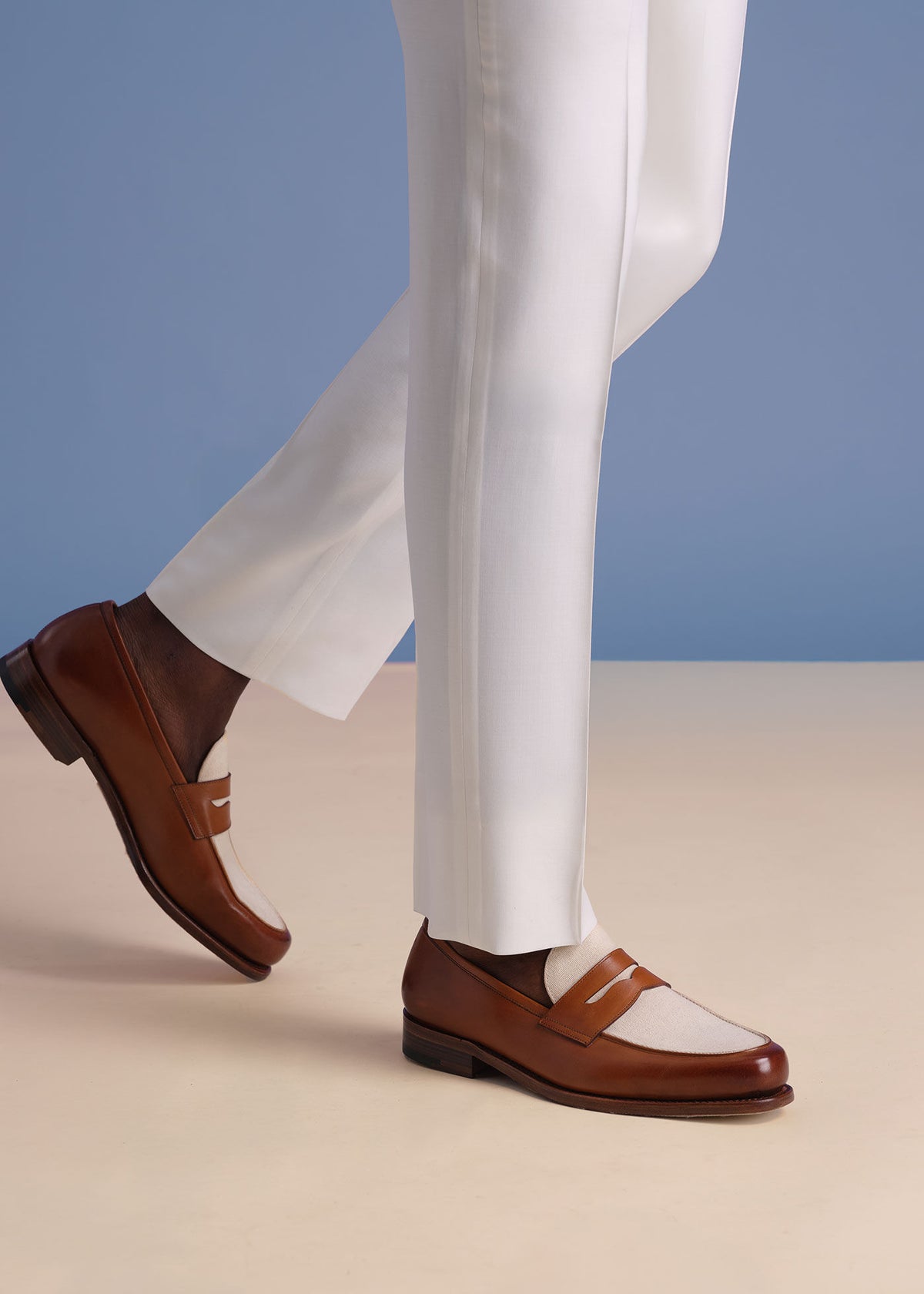 Sol Penny Loafer Tan - Paul Stuart