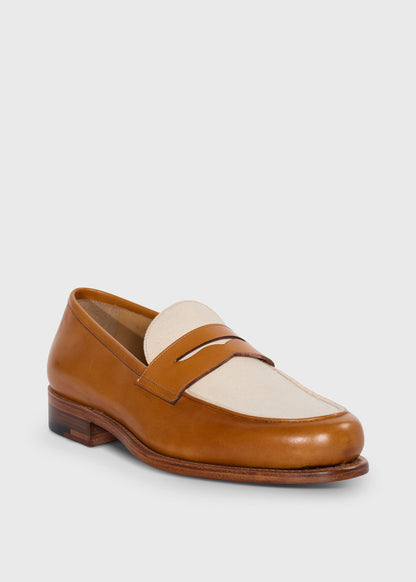 Sol Penny Loafer Tan - Paul Stuart