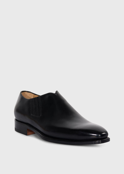Sammy Leather Slip On Black - Paul Stuart