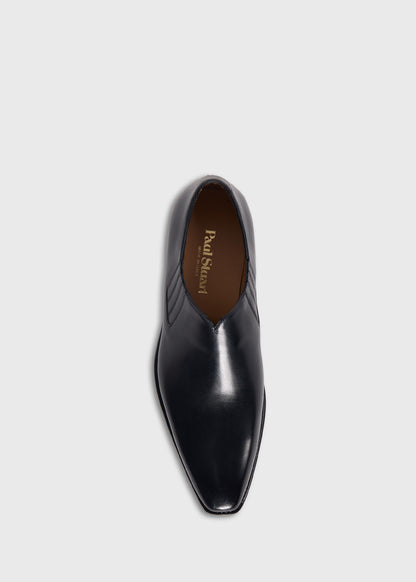 Sammy Leather Slip On Black - Paul Stuart
