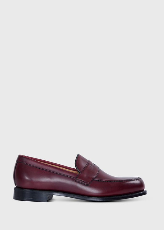 Calgary Penny Loafer Burgundy - Paul Stuart