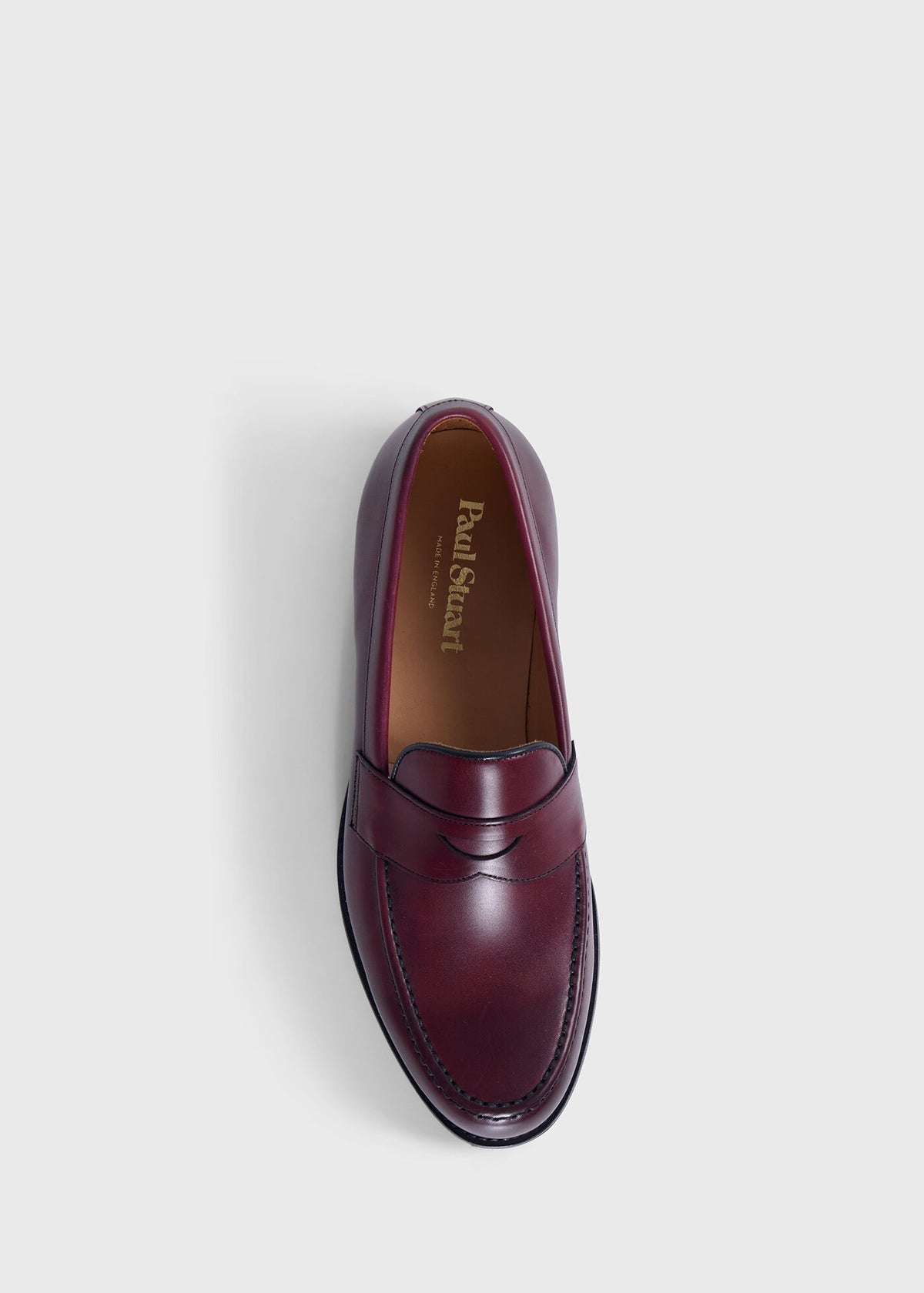Calgary Penny Loafer Burgundy - Paul Stuart