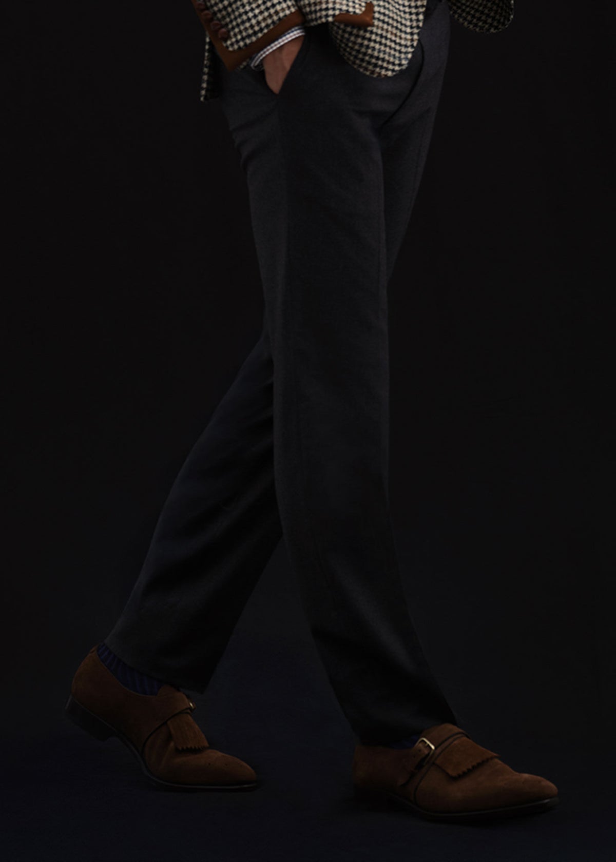 Sterling Monk Strap Camel - Paul Stuart