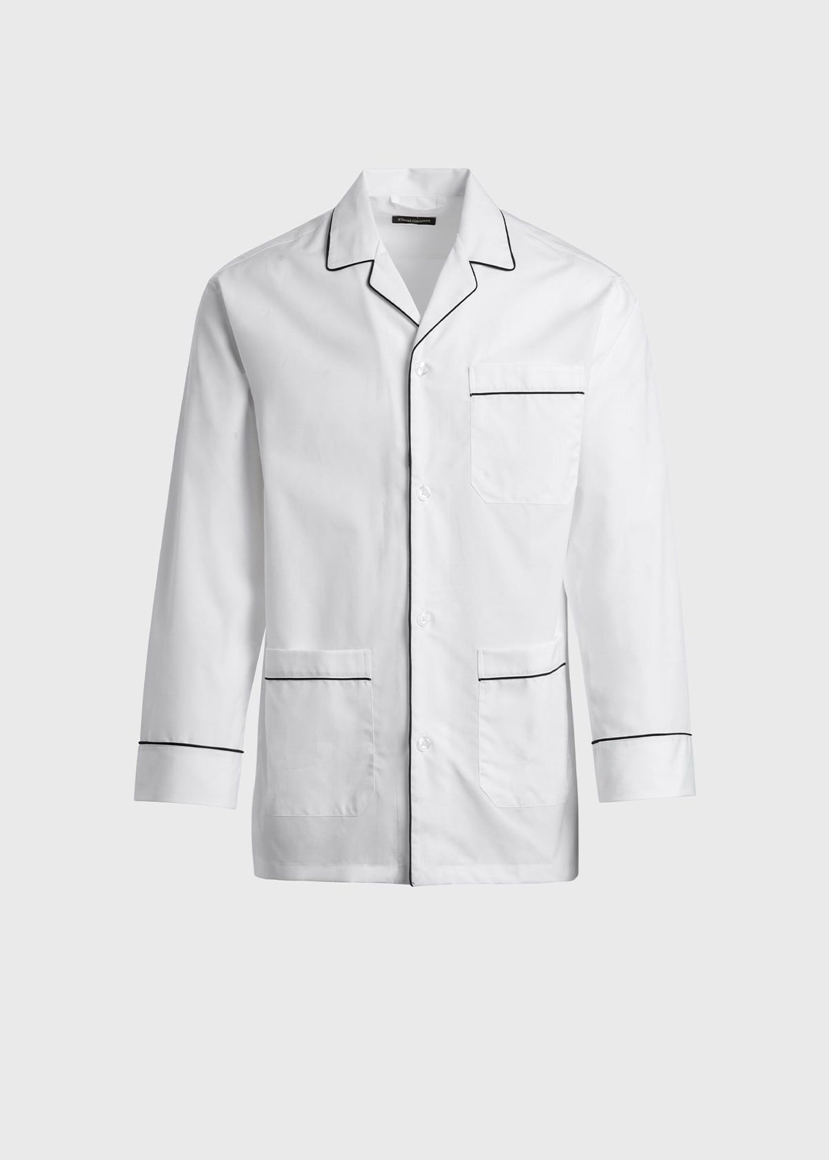 Cotton Broadcloth Pajama White - Paul Stuart