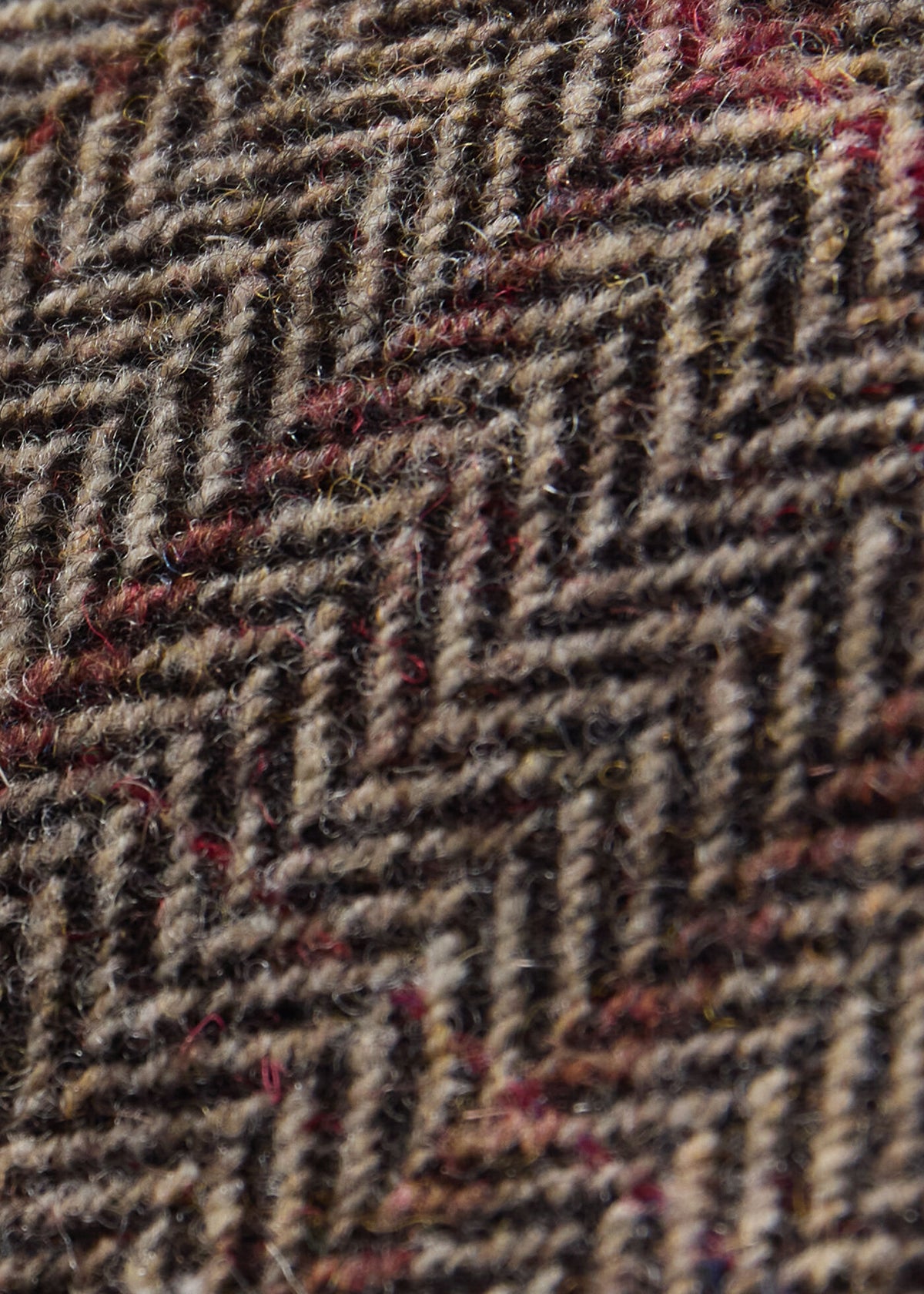 Shetland Wool Ivy Cap Brown - Paul Stuart