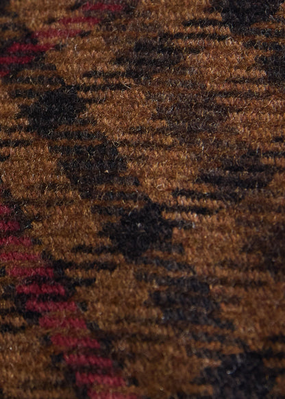 Wool Check County Cap Brown - Paul Stuart